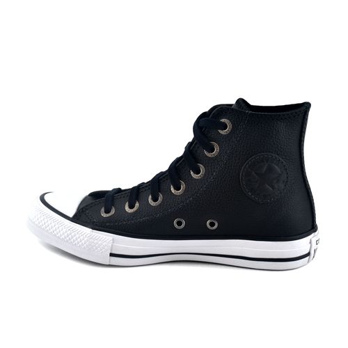 Zapatilla Converse Unisex Chuck Taylor Hi Leather Negro