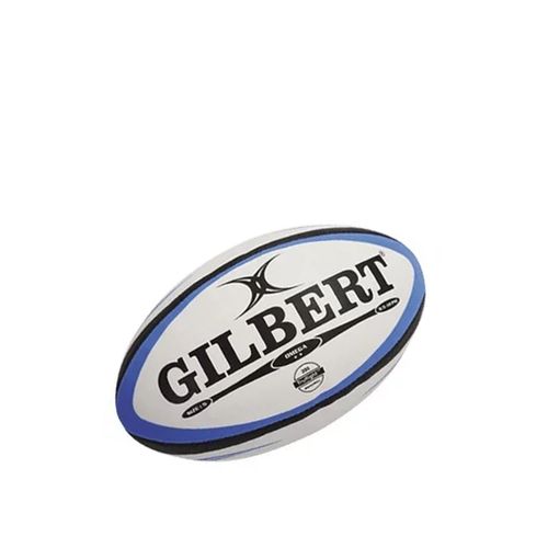 Pelota Gilbert Rugby N5 Match Omega Blanco/Azul