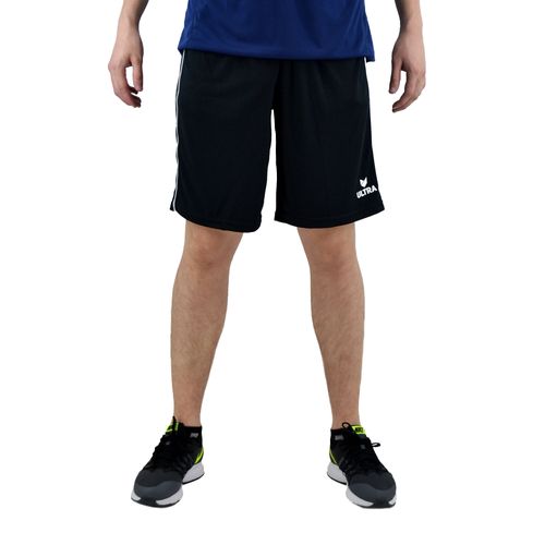 Short Ultra Sports Hombre Futbol Con Vivos Negro
