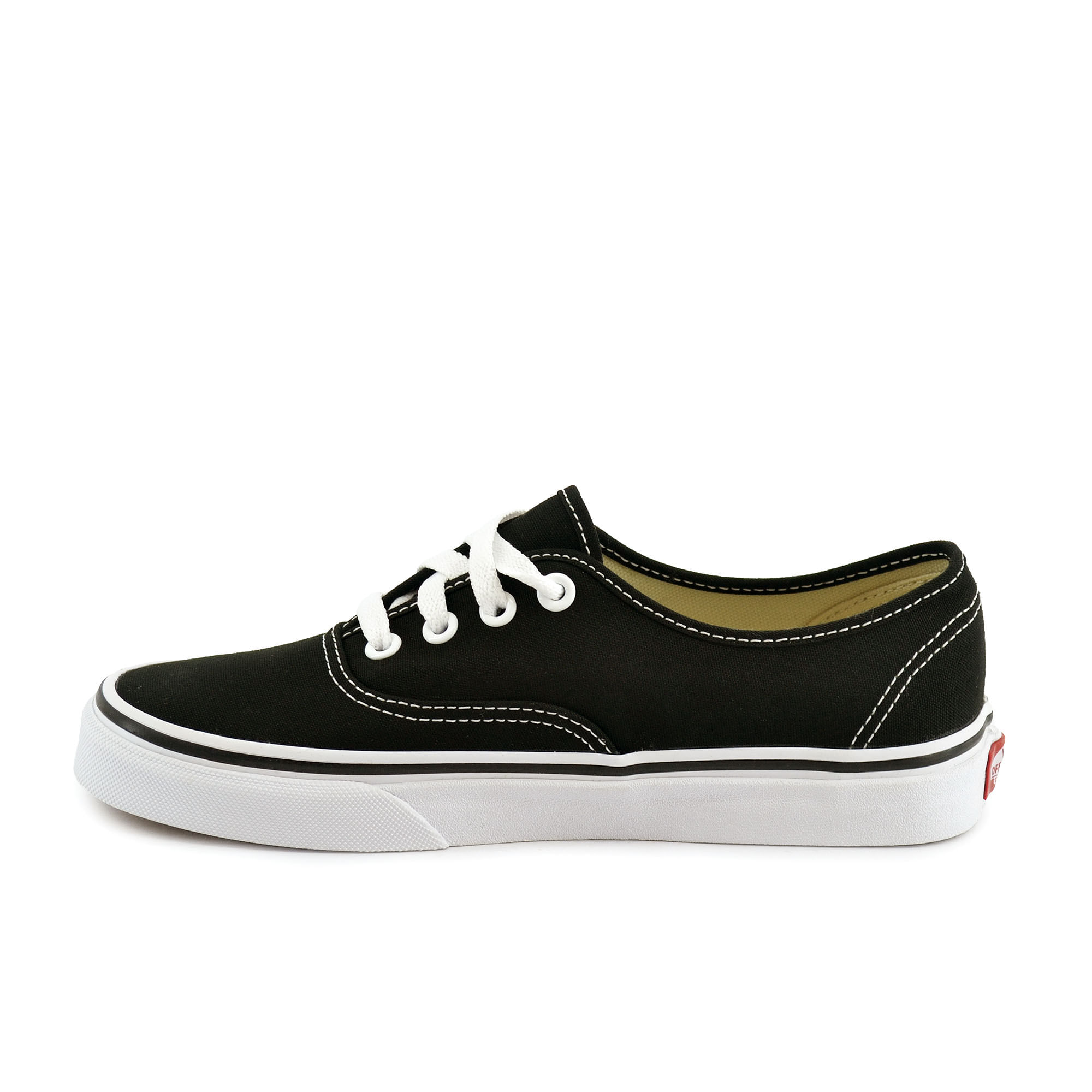 Vans authentic hotsell suela negra