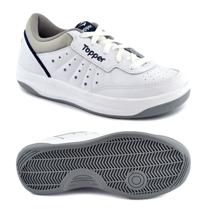 Zapatillas Topper Zapatilla Topper Hombre X Forcer Tenis Blanco Azul FerreiraSport