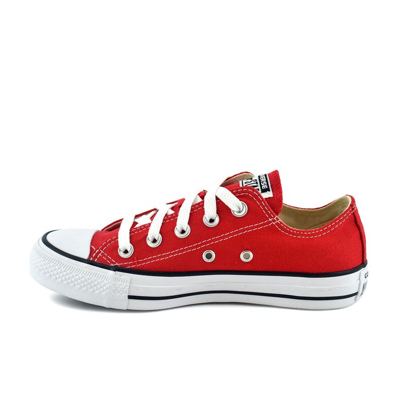 Zapatillas Converse Zapatilla Converse Unisex Chuck Taylor All Star Rojo/Negro/Blanco