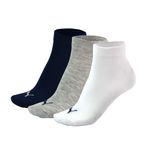 Zoquete-Puma-Quarter-Plain-3P-Training-Azul-Gris-Blanco