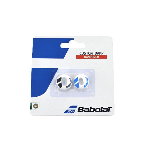 Antivibrador Babolat Unisex Custom Damp X2 Tenis Blanco/Azul