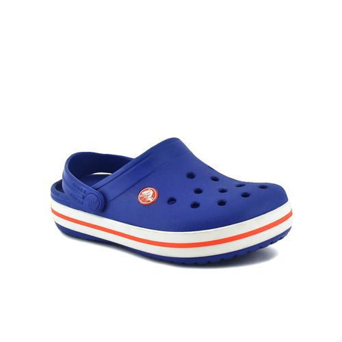 Sandalia Crocs Crocband Kids Cerulean Blue/Naranja