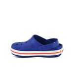 Sandalia-Crocs-Crocband-Kids-Cerulean-Blue-Naranja-Lateral