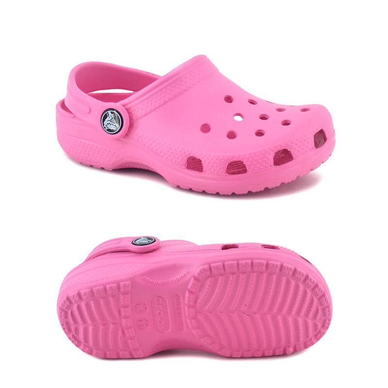 Crocs-Classic-Kids-Pink-Lemonade-Detalle
