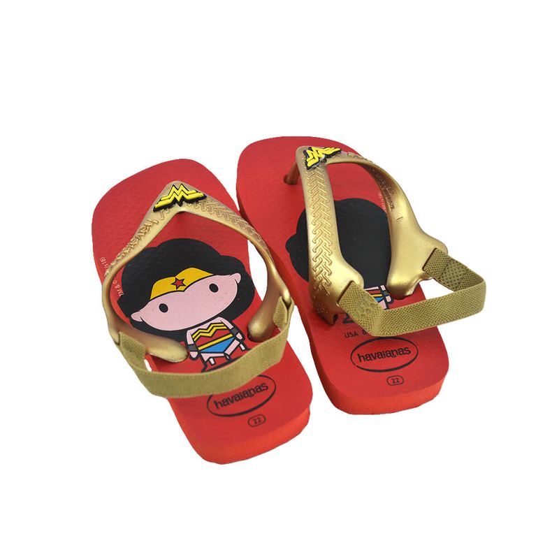 Ojota-Havaiana-Bebe-Herois-Cg-Rojo-Detalle