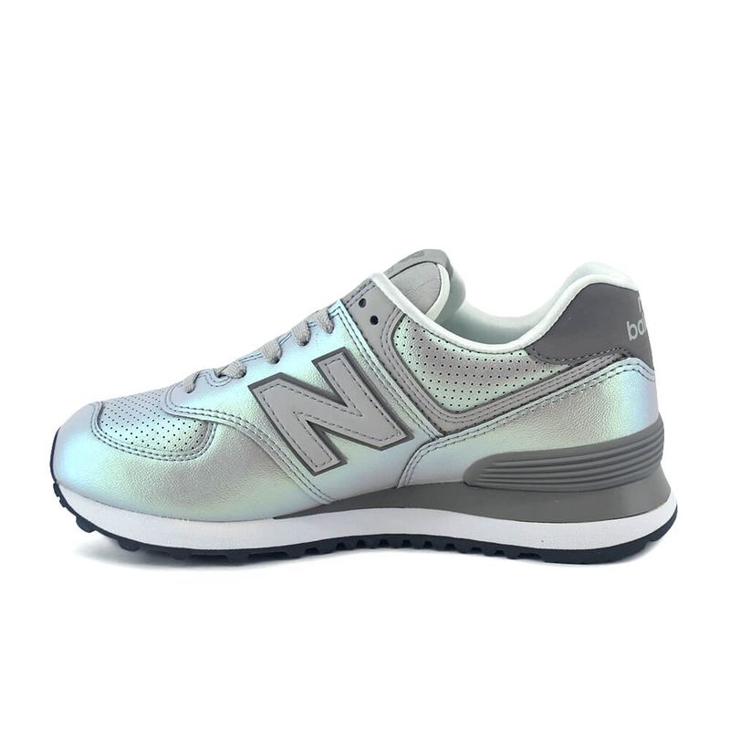 Zapatillas Balance | Zapatilla New Balance Mujer Wl574Ksc Plateado