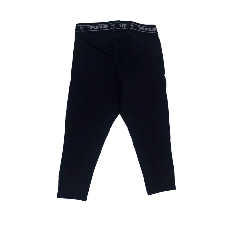 Calza-Run-Up-Niño-Elastizada-Training-Negro-Atras