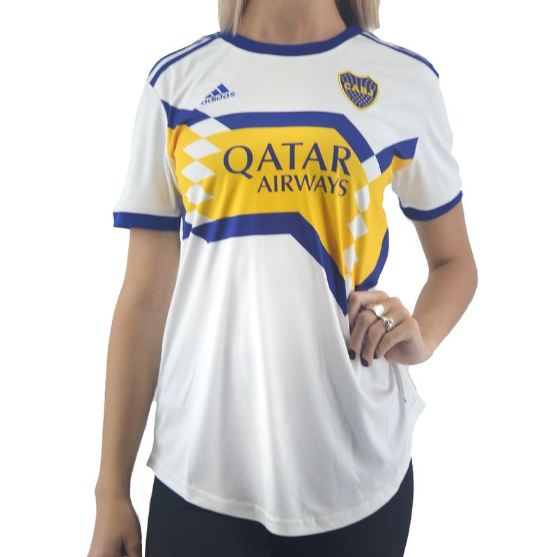 pala destilación Estoy orgulloso Camisetas Adidas | Camiseta Adidas Mujer Boca Away Jsy Blanco -  FerreiraSport