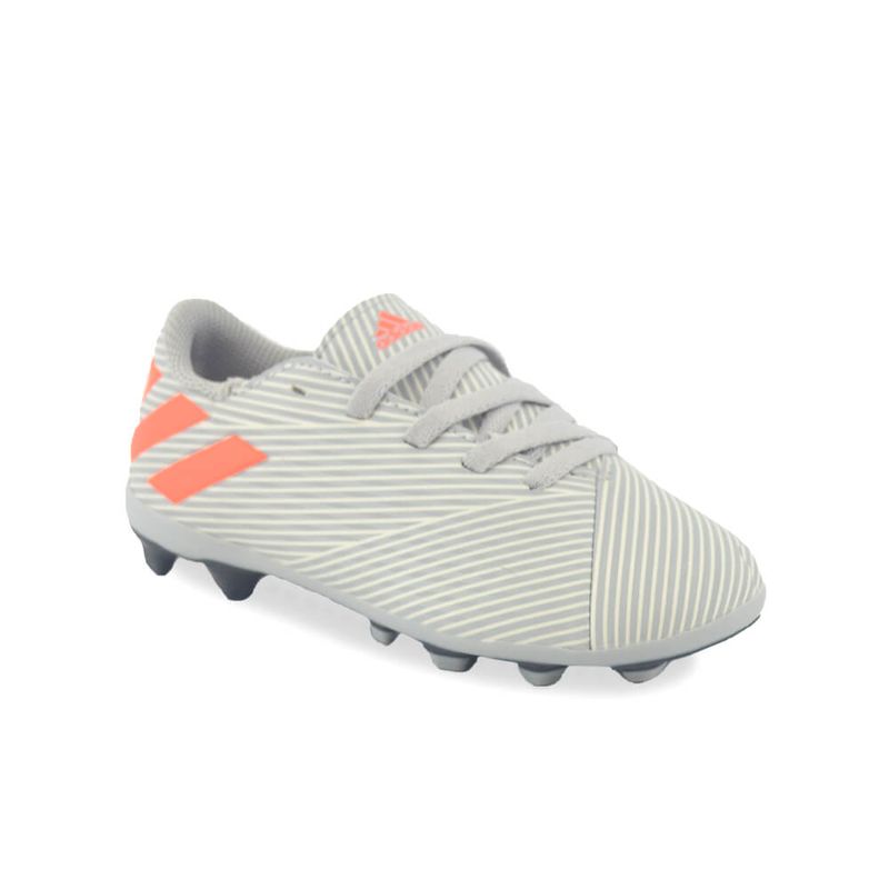 Botines Con Tapones Adidas | Botin Adidas Niño Nemeziz 19.4 Gris - FerreiraSport