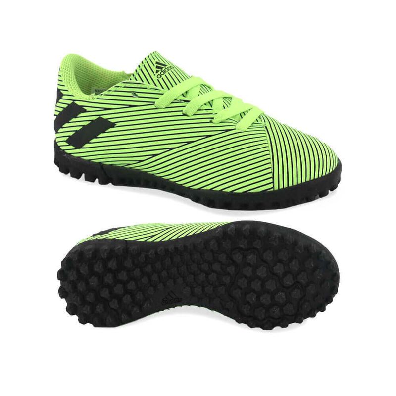 botin-adidas-ni-o-nemeziz-19-4-tf-j-verde-ad-fv3314-Detalle