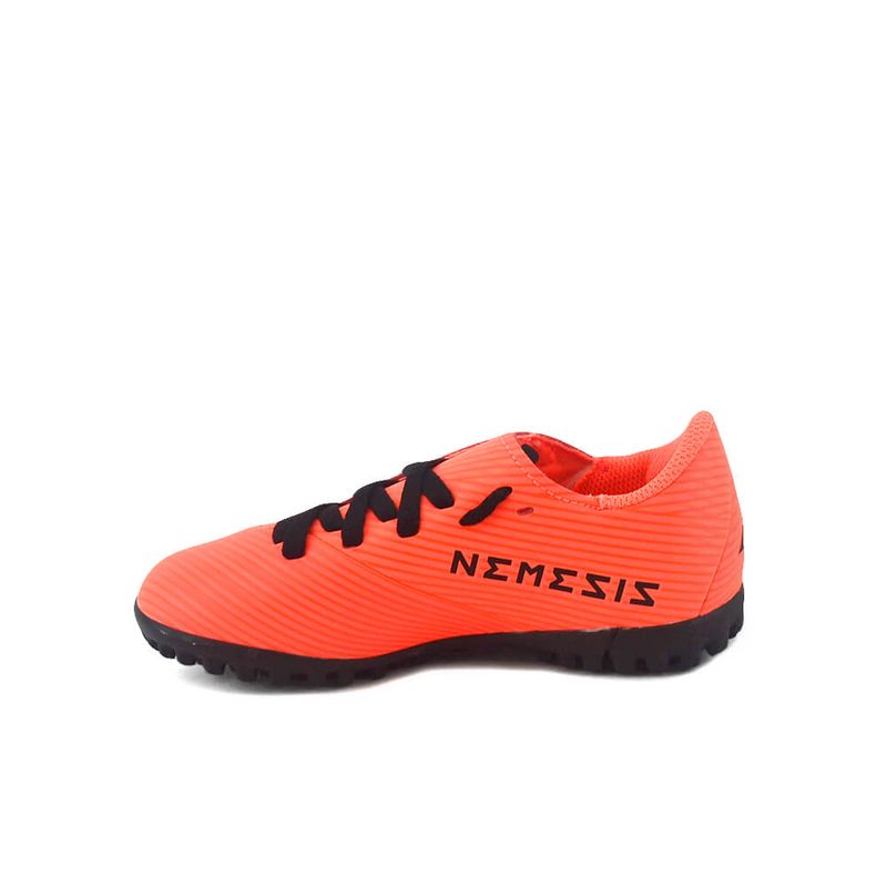 botin-adidas-nino-nemeziz-19-4-tf-j-naranja-ad-eh0503-Lateral