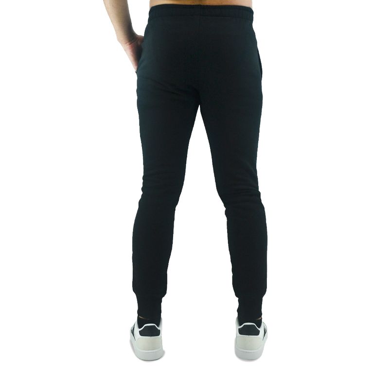 Pantalon negro chupin discount hombre