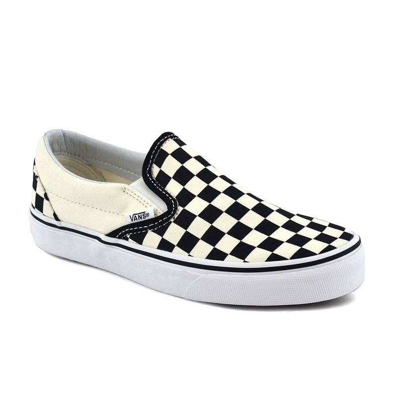 Zapatos vans cheap negro con blanco