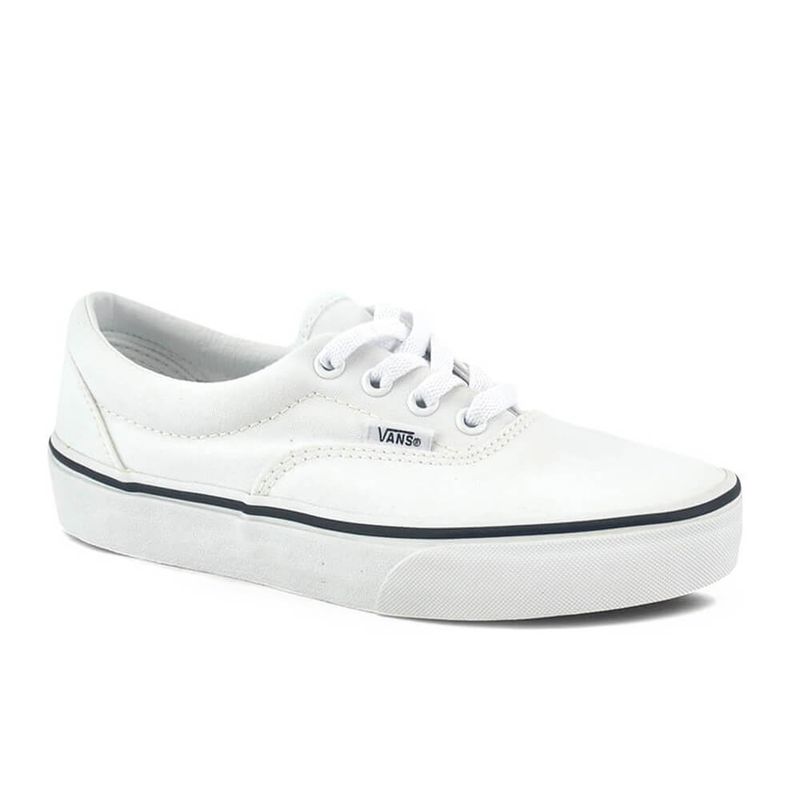 Vans era on sale hombre blanco