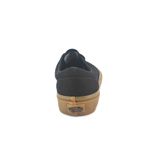 Vans negra discount con suela marron