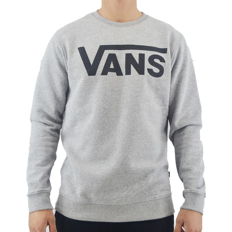 Buzos Vans Buzo Vans Hombre Classic Crew II Gris Septimo Store