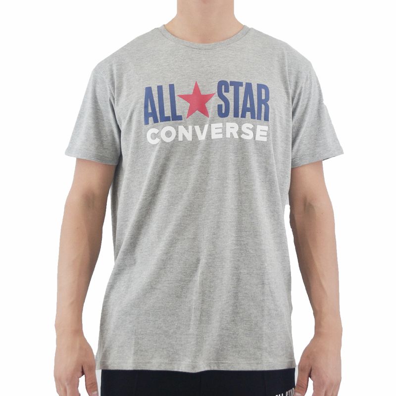 Converse grises shop hombre jersey