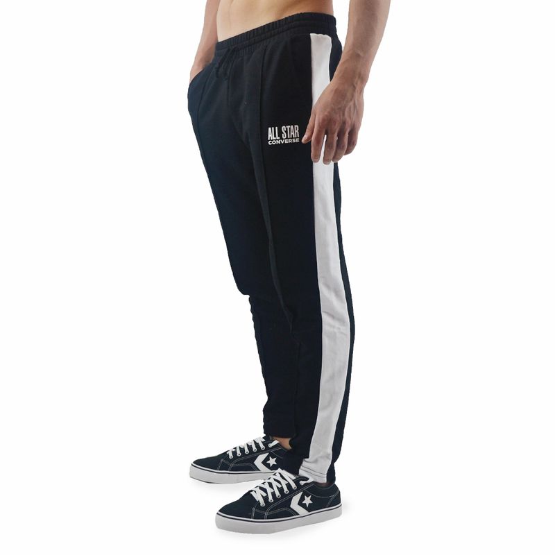 carro líquido charla Pantalones Converse | Pantalon Converse Hombre Star Cut Jogger Negro -  Septimo Store