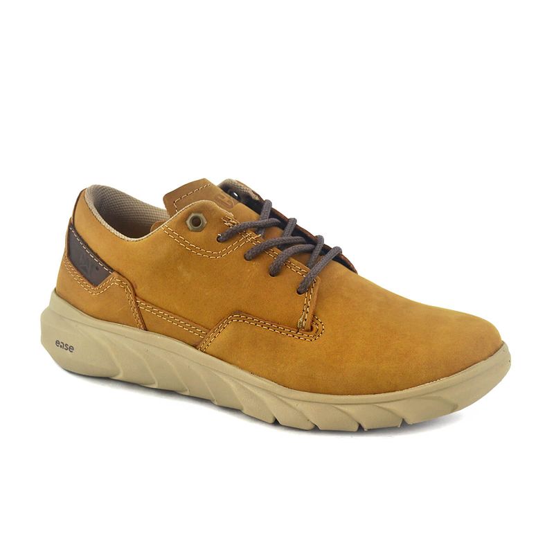 CAT Zapatilla Urbana Hombre Cuero Azul Cat