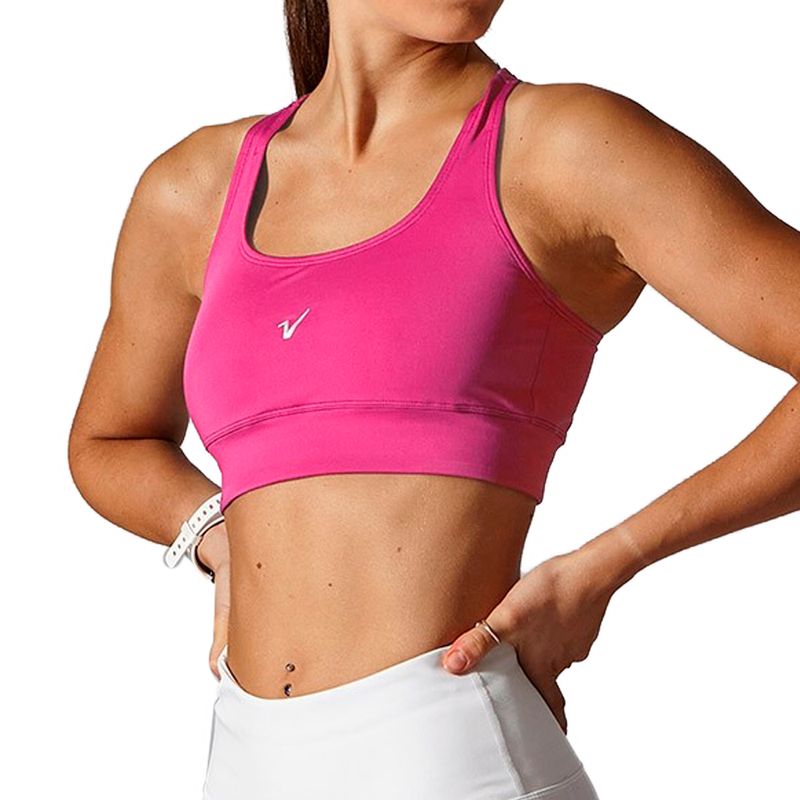 CROP TOP CON RED Blanco - Vandalia Indumentaria Deportiva