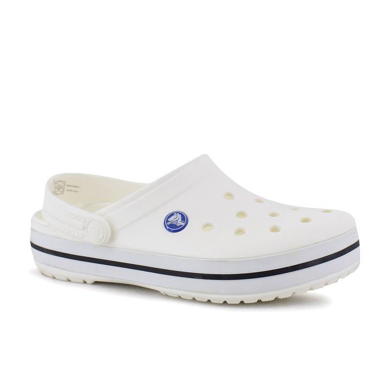  Crocs Chanclas para mujer, blanco, (Blossom/White), 8 : Ropa,  Zapatos y Joyería