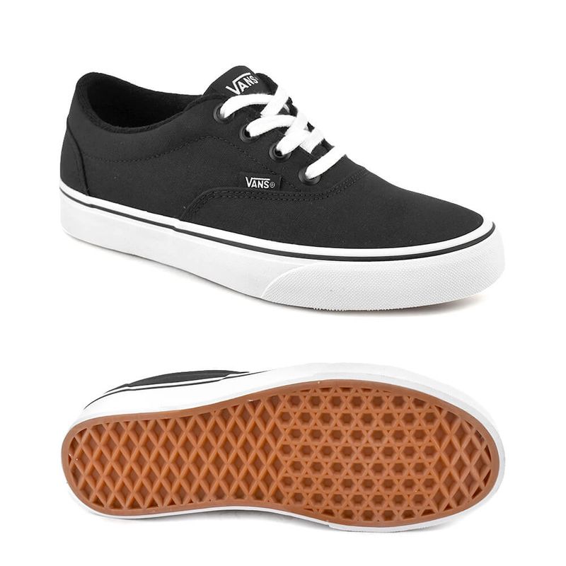 Zapatos vans outlet todo negro vintage