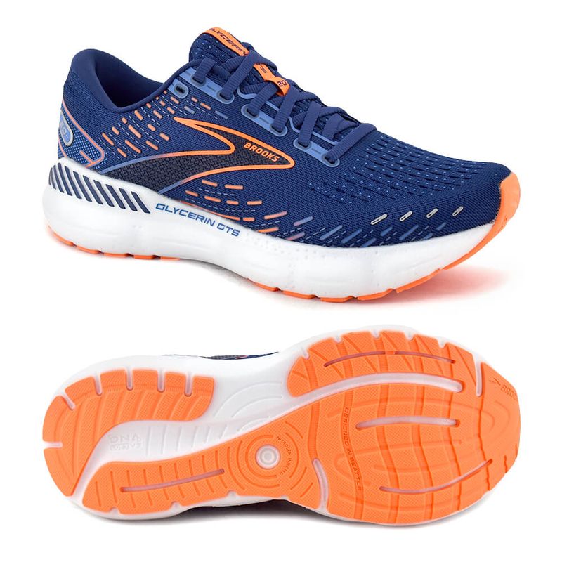 Brooks Glycerin GTS 20 Hombre Zapatilla Brooks M 10.5- 44.5