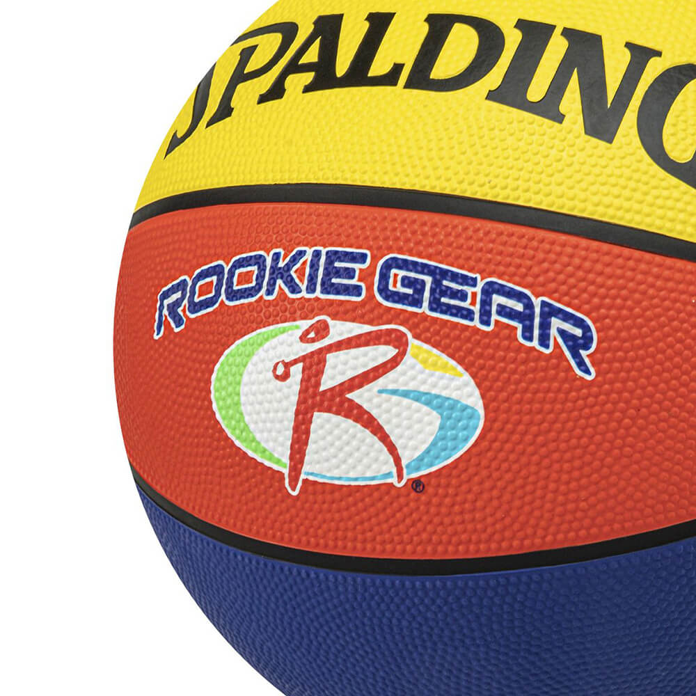 PELOTA PARA BASKET SPALDING ROOKIE MULTICOLOR - TALLA 5 SPALDING