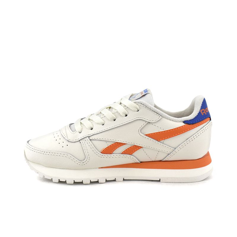 Zapatillas Reebok Classic Leather Azul Blanco Rojo Hombre