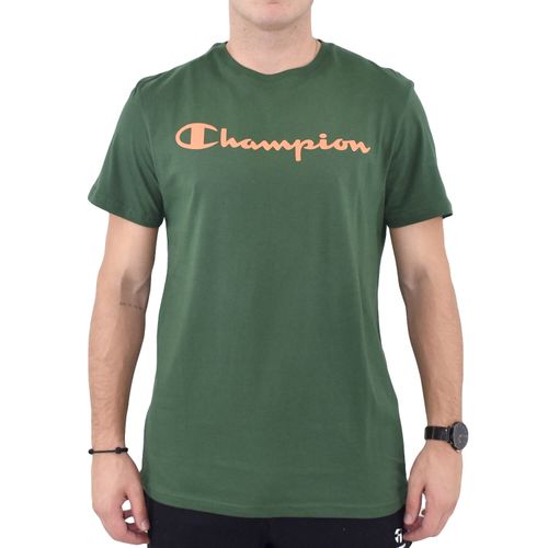 Remera Champion Manga Corta Logo