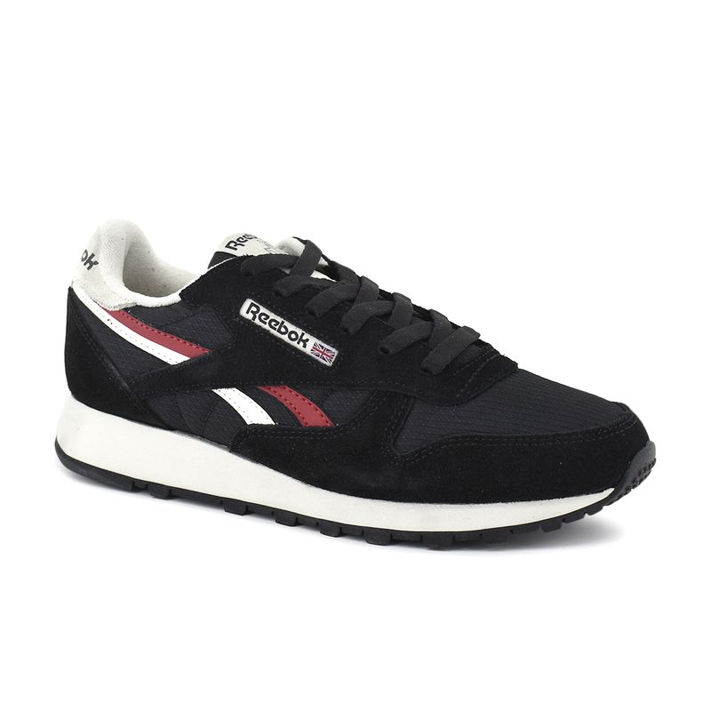 Zapatillas Reebok Classic Leather Azul Blanco Rojo Hombre