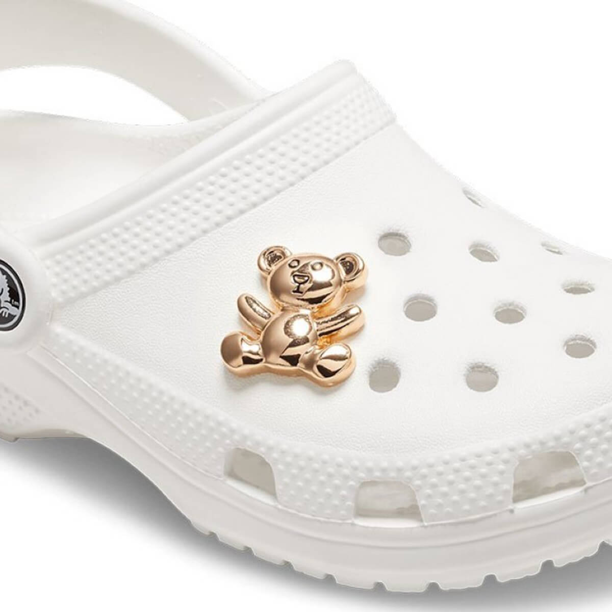 Pins Crocs Pin Crocs Gold Teddy Bear FerreiraSport
