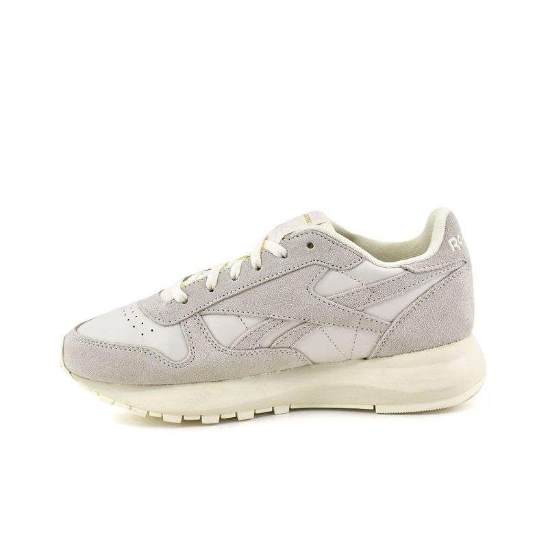 Zapatillas Reebok Classic Leather Sp Beige Azul Mujer