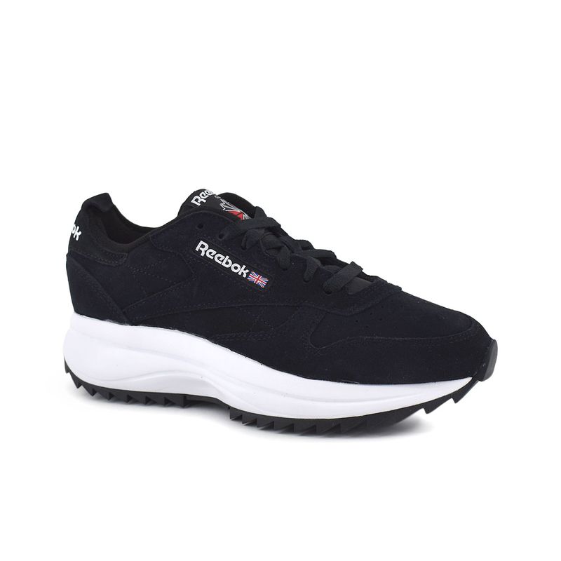 Zapatilla Reebok Cl Leather Sp Extra Mujer Negro –