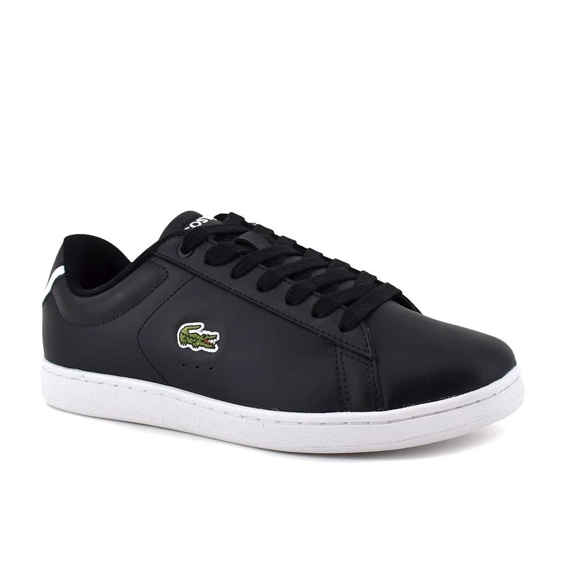 Zapatilla Urbana Hombre Lacoste Carnaby Evo Negro en Oferta