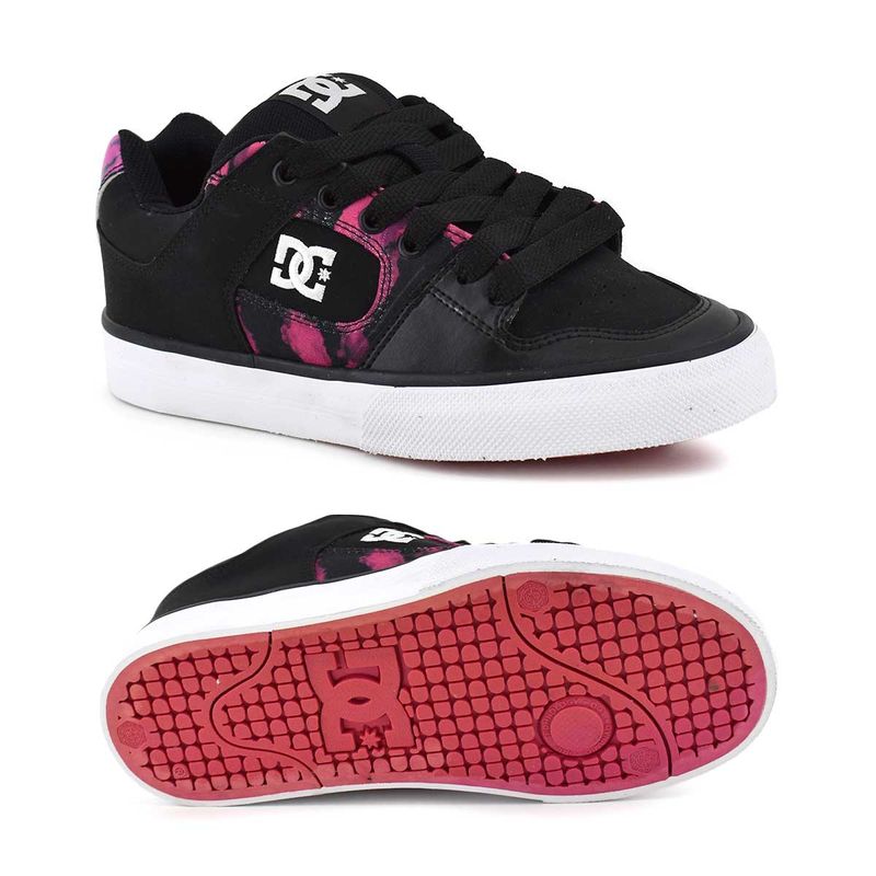 DC Shoes PURE Negro / Gris / Azul - Envío gratis