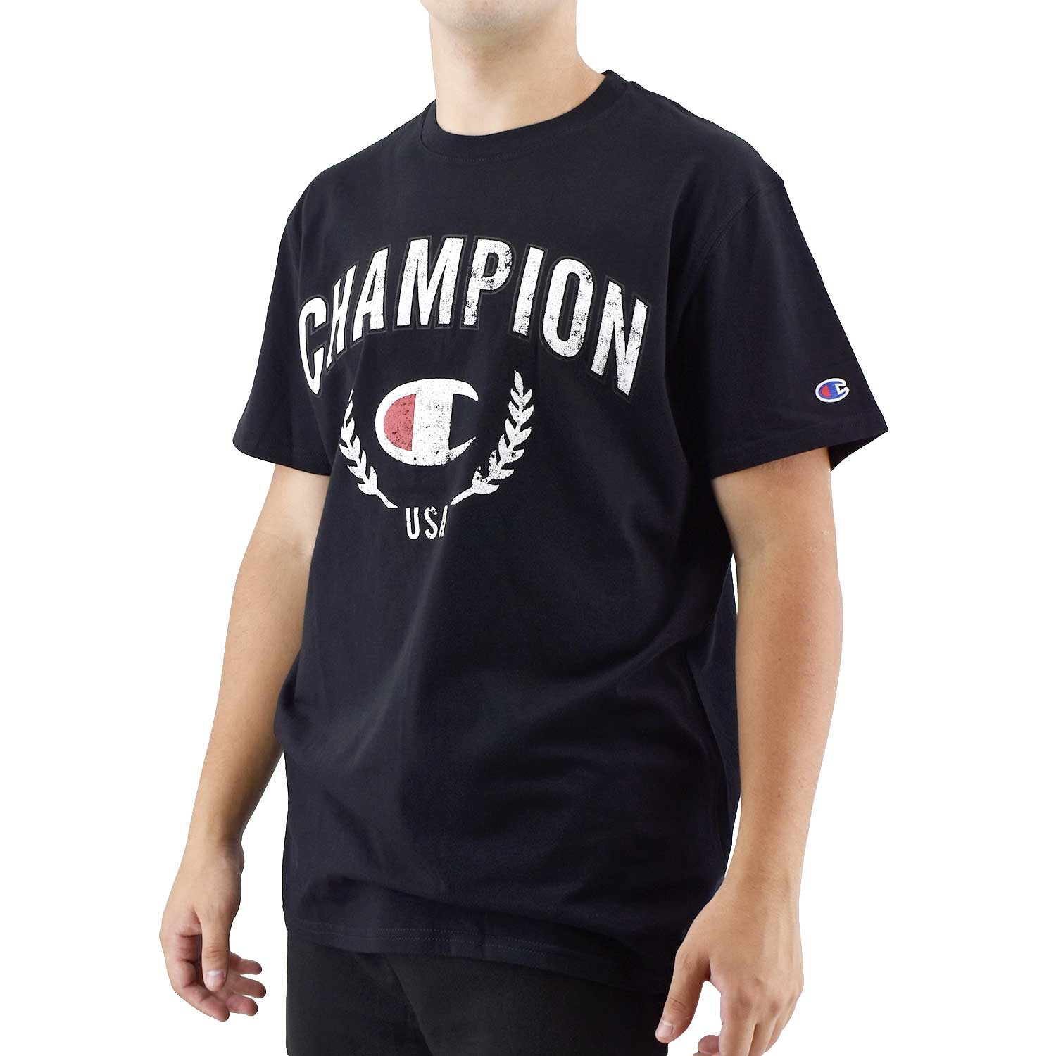 Remeras Champion  Remera Champion Hombre Deportiva Classic Logo - Septimo  Store