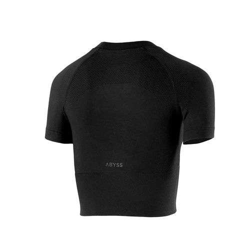 Remera Abyss Corta Jacquard