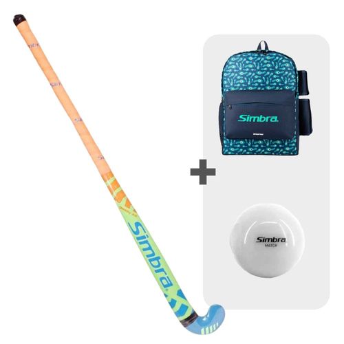 Combo De Hockey 37'' Naranja Niño