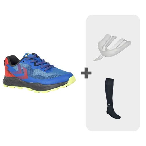 Combo De Hockey Azul Niño