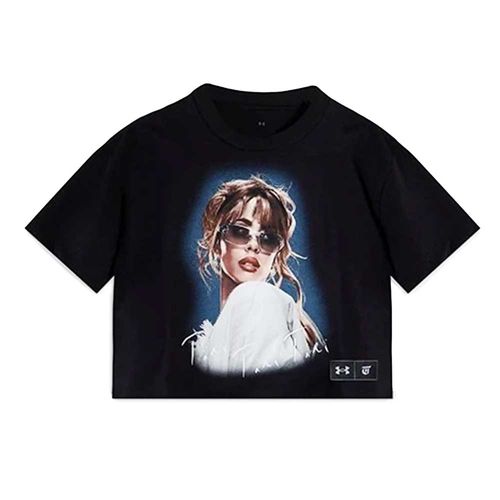 Remera  Crop Under Armour Oversized Tini Futttura