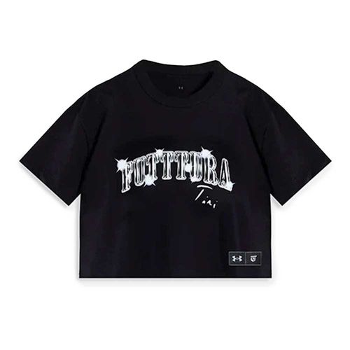 Remera  Crop Under Armour Oversized Tini Futttura