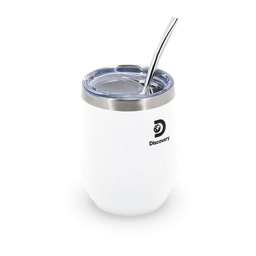 Mate Discovery con Tapa + Bombilla 350ml