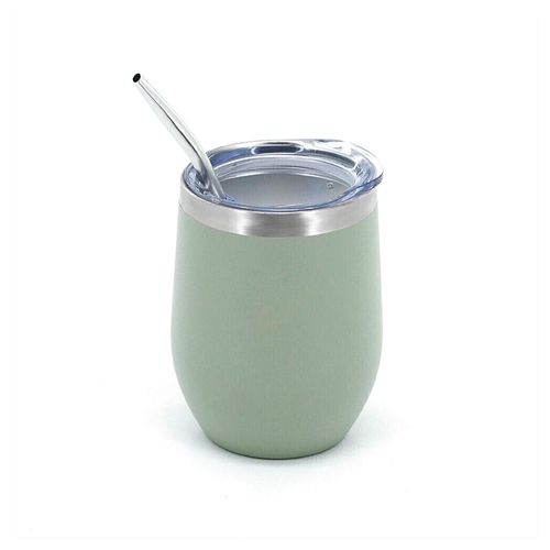 Mate Discovery con Tapa + Bombilla 350ml