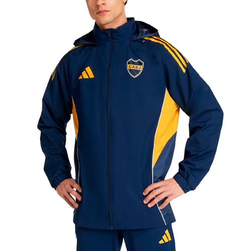 Campera Adidas All-Weather Boca Juniors Tiro 25