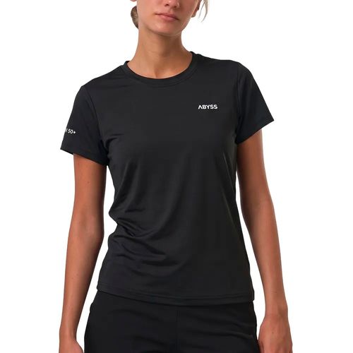 Remera Abyss Secado Rapido Negra
